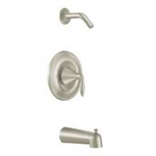 Moen T2133NHBN - Brushed nickel Posi-Temp(R) tub/shower