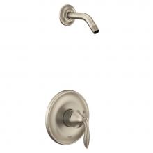 Moen UT2132NHBN - Eva M-CORE 2-Series 1-Handle Shower Trim Kit in Brushed Nickel (Valve Sold Separately)