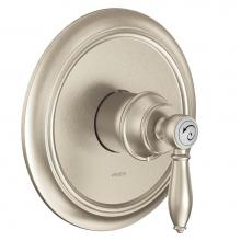 Moen UTS23210BN - Weymouth M-CORE 2-Series 1-Handle Shower Trim Kit in Brushed Nickel (Valve Sold Separately)