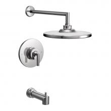 Moen TS22003EP - Arris Posi-Temp Single-Handle 1-Spray Eco-Performance Tub and Shower Faucet Trim Kit in Chrome (Va