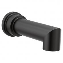 Moen S16900BL - Arris 1/2-Inch Slip Fit Connection Non-Diverting Tub Spout, Matte Black