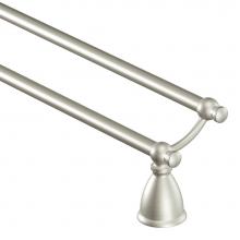 Moen Y3122BN - Brushed Nickel 24'' Double Towel Bar