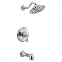 Moen UT3313EP - Belfield M-CORE 3-Series 1-Handle Eco-Performance Tub and Shower Trim Kit in Chrome (Valve Sold Se