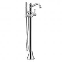 Moen 9025 - Belfield One-Handle Freestanding Floor Mount Tub Filler with Handshower, Chrome