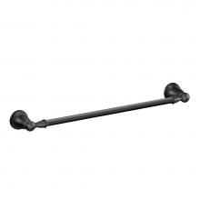 Moen Y2624BL - Matte Black Towel Bar