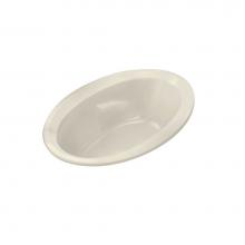 Maax 100021-000-004-000 - Twilight 60 x 42 Acrylic Drop-in End Drain Bathtub in Bone