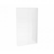 Maax 103421-306-513 - Utile 48 in. Composite Direct-to-Stud Back Wall in Erosion Bora white