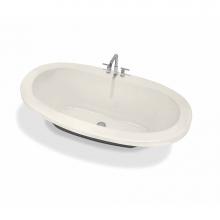 Maax 105515-000-007 - Serenade 66 in. x 36 in. Drop-in Bathtub with Center Drain in Biscuit