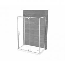 Maax 137874-900-084-000 - ModulR 60 x 32 x 78 in. 8mm Pivot Shower Door for Wall-mount Installation with Clear glass in Chro