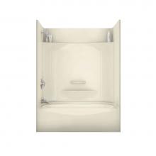 Maax 145007-R-000-004 - KDTS AFR 59.875 in. x 30.125 in. x 79.625 in. 4-piece Tub Shower with Right Drain in Bone