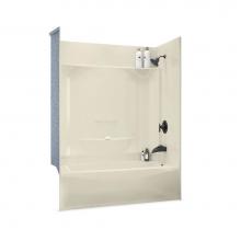 Maax 145012-R-000-004 - KDTS 59.875 in. x 32 in. x 79.25 in. 4-piece Tub Shower with Right Drain in Bone