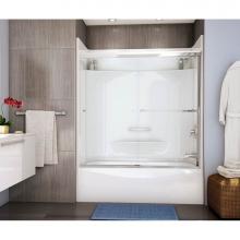 Maax 145014-R-003-002 - TOF-3260 59.75 in. x 33 in. Alcove Bathtub with Whirlpool System Right Drain in White