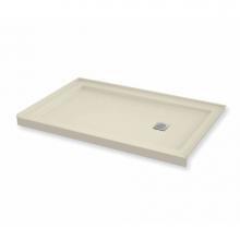 Maax 420004-R-501-004 - B3 Base 6030 Square Drain Alcove Installation Bone / Natural