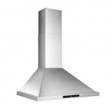 Broan Nutone EWP1306SS - Elite 30-Inch Pyramidal Chimney Range Hood, 640 Max Blower CFM, Stainless Steel