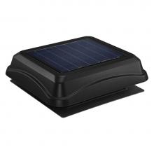 Broan Nutone 345SOBK - Broan 537 cfm Solar Powered Attic Ventilator, Surface Mount, Black