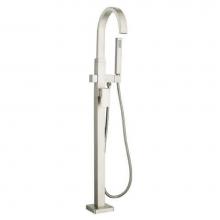 American Standard 7184951.002 - CONTEMP SQUARE FLR MNT TUB FILLER W