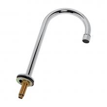 American Standard 012128-0020A - Heritage Gooseneck Spout, Polished Chrome