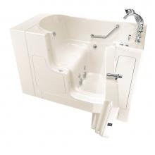 American Standard 3052OD.709.WRL-PC - Gelcoat Value Series 30 x 52 -Inch Walk-in Tub With Whirlpool System - Right-Hand Drain With Fauce