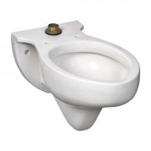 American Standard 3445J101.020 - Rapidway™ 1.6 gpf/6.0 Lpf Top Spud Elongated Wall-Hung Bowl