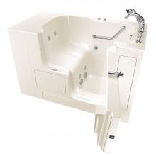 American Standard 3252OD.709.WRL-PC - Gelcoat Value Series 32 x 52 -Inch Walk-in Tub With Whirlpool System - Right-Hand Drain With Fauce