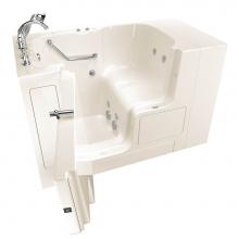 American Standard 3252OD.709.WLL-PC - Gelcoat Value Series 32 x 52 -Inch Walk-in Tub With Whirlpool System - Left-Hand Drain With Faucet