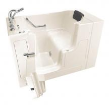 American Standard 3052OD.109.ALL-PC - Gelcoat Premium Series 30 x 52 -Inch Walk-in Tub With Air Spa System - Left-Hand Drain With Faucet