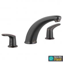 American Standard T075920.278 - Colony® PRO Bathtub Faucet Trim With Lever Handles for Flash® Rough-In Valve