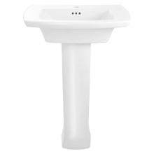 American Standard 0445100.020 - Edgemere® Center Hole Only Pedestal Sink Top and Leg Combination