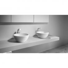 Victoria And Albert VB-MAU42-xx-NO - Maru 42 countertop basin. Paint