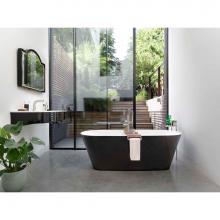 Victoria And Albert VE2-N-xx-OF - Vetralla 2 freestanding bath with overflow. Paint