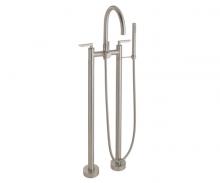 California Faucets 1103-45.18-RBZ - Contemporary Floor Mount Tub Filler