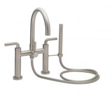 California Faucets 1108-74.18-RBZ - Contemporary Deck Mount Tub Filler