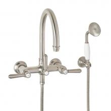 California Faucets 1306-67.18-PC - Traditional Wall Mount Tub Filler