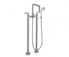 California Faucets 1403-38.18-PC - Traditional Floor Mount Tub Filler