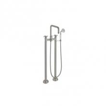 California Faucets 1403-48X.18-RBZ - Traditional Floor Mount Tub Filler