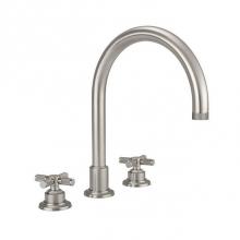 California Faucets TO-31082XK-PC - Roman Tub Trim Set with Knurled Handle