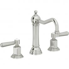 California Faucets 3302ZBF-PC - 8'' Widespread Lavatory Faucet with Completely Finished ZeroDrain