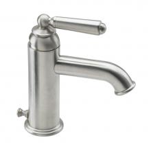 California Faucets 3301-1ZB-PC - Single Hole Lavatory Faucet with 2-1/4'' flange ZeroDrain®