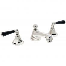 California Faucets 4602ZBF-ADC-PC - 8'' Widespread Lavatory Faucet with Completely Finished ZeroDrain