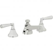 California Faucets 4602ZBF-PC - 8'' Widespread Lavatory Faucet with Completely Finished ZeroDrain