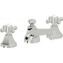 California Faucets 4702ZBF-PC - 8'' Widespread Lavatory Faucet with Completely Finished ZeroDrain