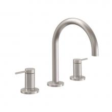 California Faucets 5202-RBZ - 8'' Widespread Lavatory Faucet - High Spout