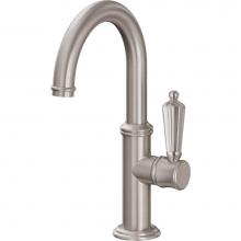 California Faucets 6809-1-PC - Single Hole Lavatory/Bar/Prep Faucet - Low Spout