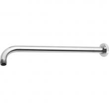 California Faucets 9112-65-PC - 12'' Wall Shower Arm- Round Base