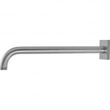 California Faucets 9112-77-PC - 12'' Wall Shower Arm- Square Base