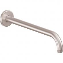 California Faucets 9112-C1-PC - 12'' Wall Shower Arm- Round Base