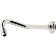 California Faucets 9114-10-PC - 10'' Traditional Shower Arm