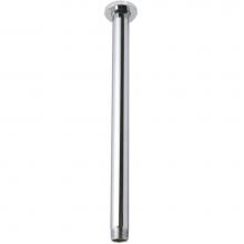 California Faucets 9116-C9-PC - Custom Length Ceiling Shower Arm - Custom Size less than  12'' - Round Base