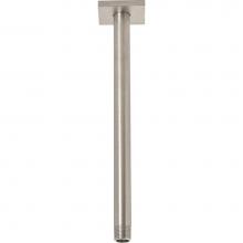 California Faucets 9116-77-18-PC - 18'' Ceiling Shower Arm - Square Base