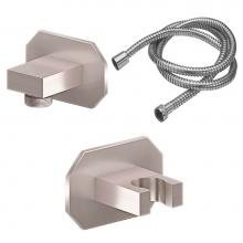 California Faucets 9125-C2-MOB - Wall Mounted Handshower Kit - Octagonal